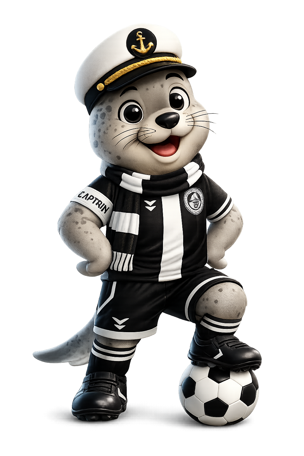 Grimsby United mascot — Captain Seal Grimsby United mascot — Captain Seal