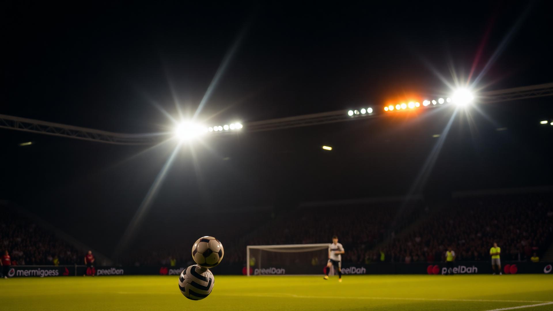 Grimsby United under the floodlights